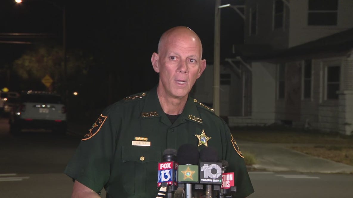 Full press conference: Armed suspect shot by police